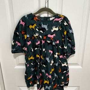 Colorful Animal Print Dress